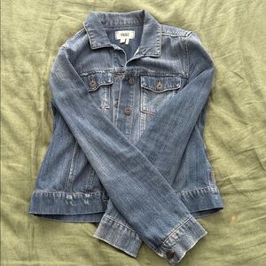 PAIGE Classic Blue Denim Jacket